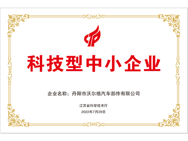 科技型中小企业