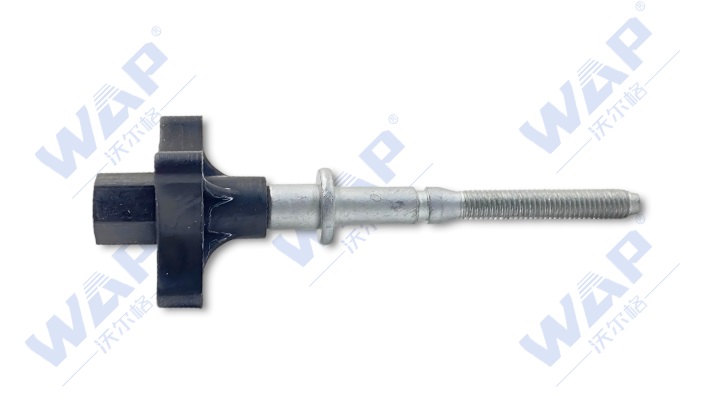 N944前雾灯调节螺钉 M5*84.5 (10107020)（压重卡旋钮）