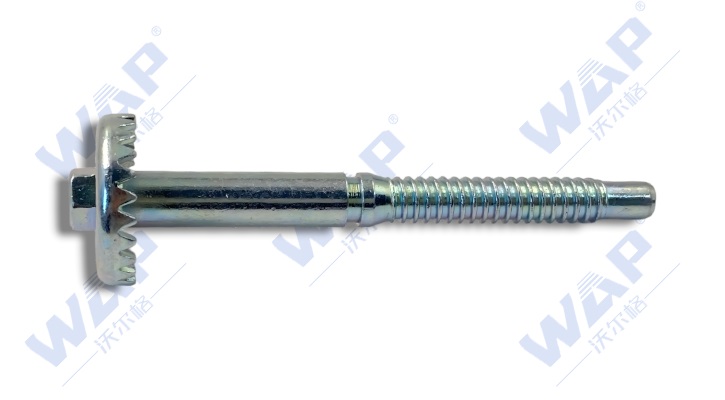 D320前组合灯总成调节螺钉M7×85（带齿盘、螺距1.7）（10107185)