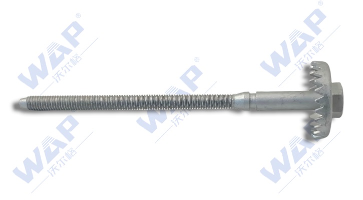 V1图雅诺前组合灯齿轮调节螺丝 长（达克罗）